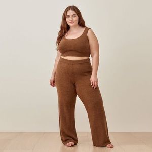 COPY - Reformation Isle Two Piece Set in Cinnamon - 3XL